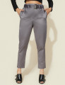 Calça Louise Acetinado Prata
