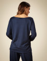 Conjunto Cristina Liso Marinho