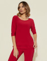 Conjunto Francine Liso Vermelho
