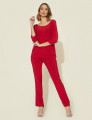 Conjunto Francine Liso Vermelho