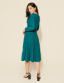 Vestido Elaine Liso Verde