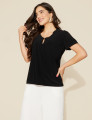 Blusa Fanny Lisa Preto