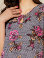 Blusa Margarida Flor Rosa