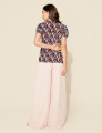 Blusa Margarida Geométric Pink