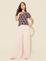 Blusa Margarida Geométric Pink