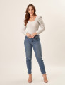Body Anita Lurex Prata