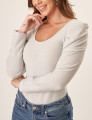 Body Anita Lurex Prata