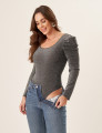 Body Anita Lurex Preto