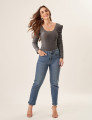 Body Anita Lurex Preto