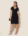 Vestido Sheila Liso Preto