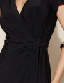 Vestido Sheila Liso Preto