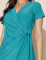 Vestido Sheila Liso Verde
