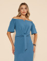 Conjunto Cinthia Liso Azul