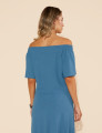 Conjunto Cinthia Liso Azul