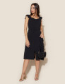 Vestido Penelope Liso Preto