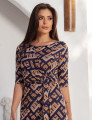 Vestido Márcia Triangular Beige