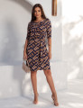 Vestido Márcia Triangular Beige