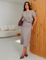 Conjunto Rayssa Liso Cinza