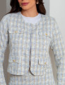 Conjunto Emily Tweed Azul