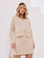 Conjunto Emily Tweed Dourado