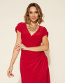 Vestido Ayla Liso Vermelho
