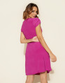 Vestido Ayla Liso Fucsia