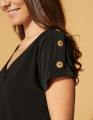 Conjunto Giovanna Liso Preto