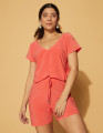 Conjunto Giovanna Liso Laranja