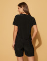 Conjunto Alice Liso Preto