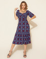Vestido Samira Bolas Marinho