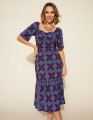 Vestido Samira Bolas Marinho