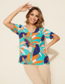 Blusa Cleide Petala Acqua